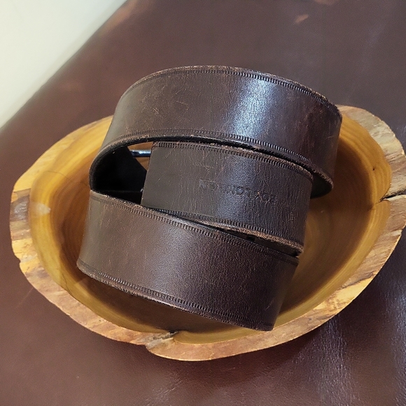 Vintage Boy London All Bovine Leather Belt Handmade in Spain - Picture 9 of 12